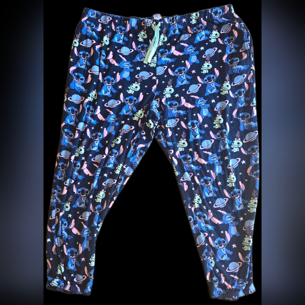 Lilo and stitch lounge joggers pajama pants 2x